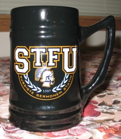 STFU Beer Stein